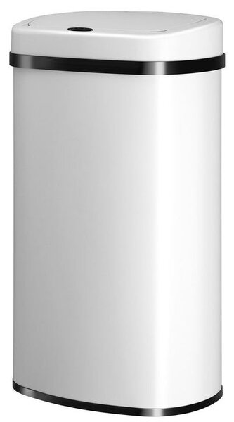 Automatický bezdotykový odpadkový koš 60 l – bílý