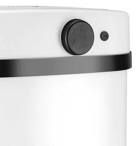 Automatický bezdotykový odpadkový koš 60 l – bílý
