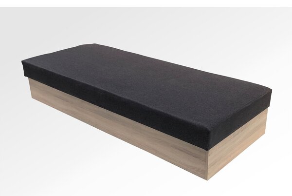 Válenda Gold A80 - 80x200 cm Tmavě šedá Dub sonoma
