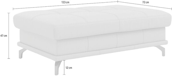 TABURET, kůže, 133/47/72 cm Sit & More - Taburety, Online Only