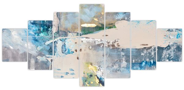 Obraz - Abstrakce (210x100 cm)