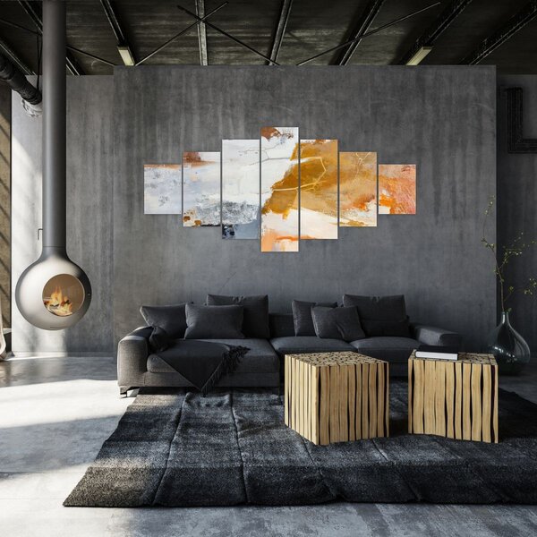 Obraz - Abstrakce (210x100 cm)
