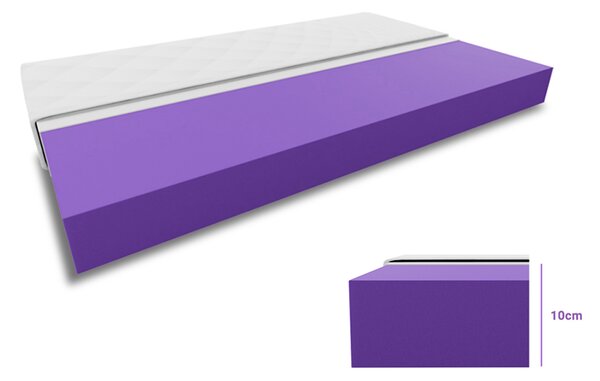Pěnová matrace DELUXE 80 x 200 cm Ochrana matrace: BEZ chrániče matrace