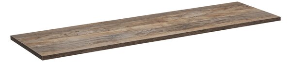 Comad Závěsná skříňka pod umyvadlo SantaFe s deskou 160 cm taupe/dub santa fe vintage