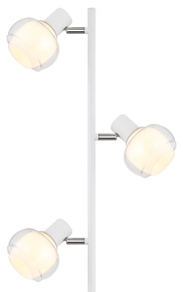Globo 54309SW - Stojací lampa TOKKI 3xE14/40W/230V bílá