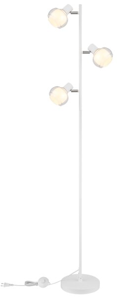 Globo 54309SW - Stojací lampa TOKKI 3xE14/40W/230V bílá