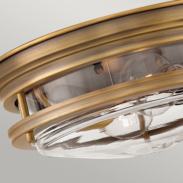 Quintiesse QN-HADRIAN-FS-BR-CLEAR-Ven. st. sv. HADRIAN 2xE27/40W/230V IP44 bronz