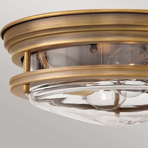 Quintiesse QN-HADRIAN-FS-BR-CLEAR-Ven. st. sv. HADRIAN 2xE27/40W/230V IP44 bronz