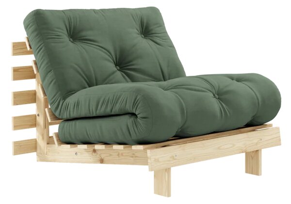 Karup Design Rozkládací pohovka ROOTS - 90 x 200 / 756 Olive Green