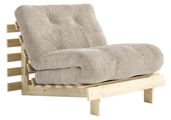 Karup Design Rozkládací pohovka ROOTS - 90 x 200 / 550 Soft Cream