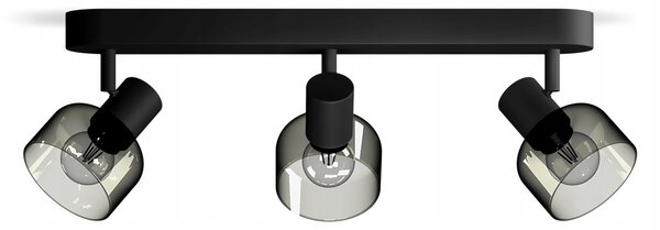 Stropní bodové svítidlo kulatý Philips černé