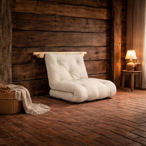Karup Design Futonové křeslo Hooked - 747 Beige