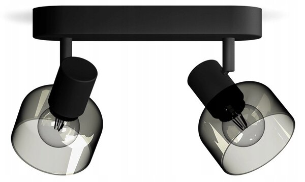 Stropní bodové svítidlo kulatý Philips černé