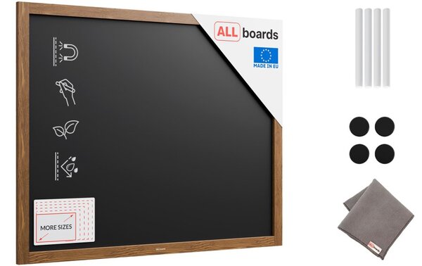 ALLboards NATURAL MTB108 magnetická tabule 100 x 80 cm