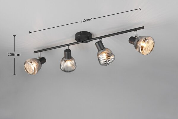 Trio T862800432 bodové stropní svítidlo TARIFA E14