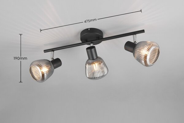 Trio T862800332 bodové stropní svítidlo TARIFA E14