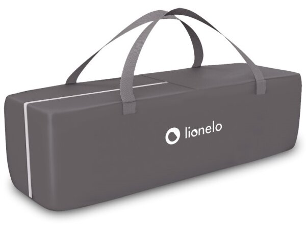 Lionelo - Cestovní postýlka SVEN PLUS šedá