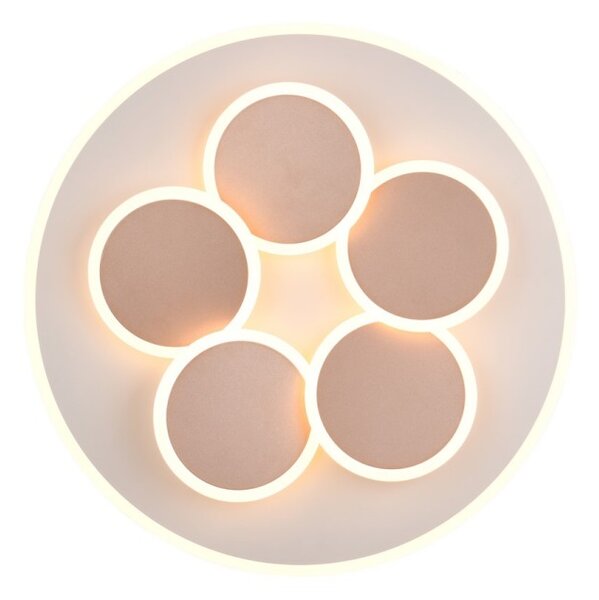 Trio T653210676 LED přisazené stropní svítidlo MANDALA | 35W integrovaný LED zdroj | 4200lm | 2700-6500K