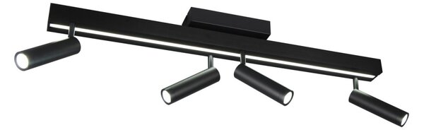 Trio T648310532 LED přisazené stropní svítidlo ZENO | 12+4x5,5W integrovaný LED zdroj | 4x650lm | 2700-6500K