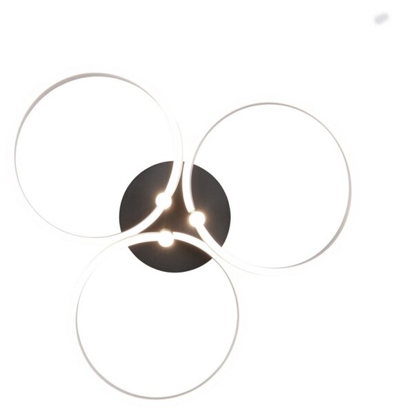 Trio T648110605 LED přisazené stropní svítidlo CARUSO | 43W integrovaný LED zdroj | 4980lm | 2300+3000+4000K