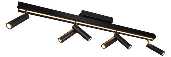 Trio T648310732 LED přisazené stropní svítidlo ZENO | 18+6x5,5W integrovaný LED zdroj | 2200lm | 2700-6500K