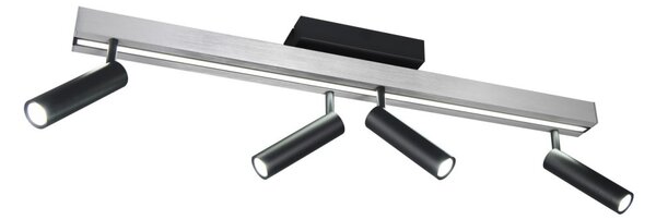Trio T648310505 LED přisazené stropní svítidlo ZENO | 12+4x5,5W integrovaný LED zdroj | 4x650lm | 2700-6500K