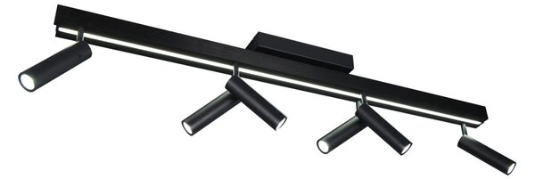 Trio T648310732 LED přisazené stropní svítidlo ZENO | 18+6x5,5W integrovaný LED zdroj | 2200lm | 2700-6500K