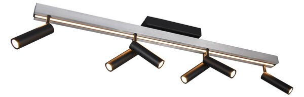 Trio T648310705 LED přisazené stropní svítidlo ZENO | 18+6x5,5W integrovaný LED zdroj | 2200lm | 2700-6500K