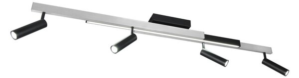 Trio T648310505 LED přisazené stropní svítidlo ZENO | 12+4x5,5W integrovaný LED zdroj | 4x650lm | 2700-6500K