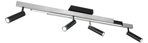 Trio T648310505 LED přisazené stropní svítidlo ZENO | 12+4x5,5W integrovaný LED zdroj | 4x650lm | 2700-6500K