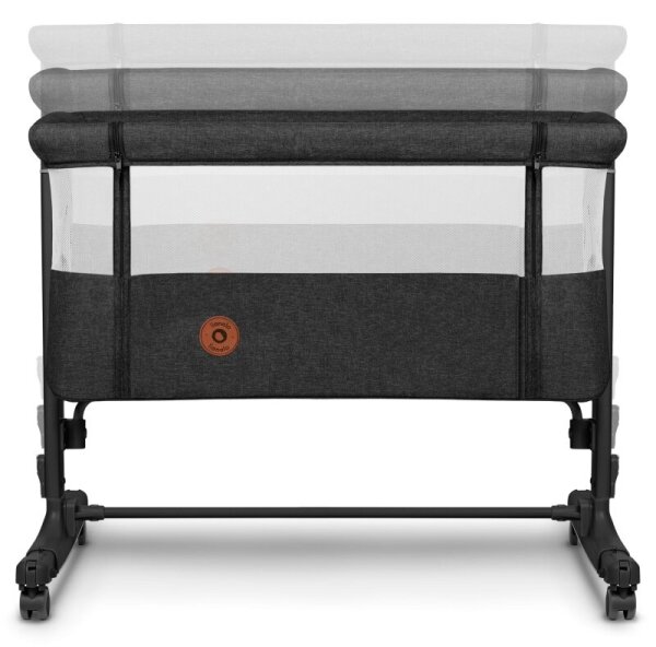 Lionelo - Dětská postýlka 3v1 AURORA Grey Graphite