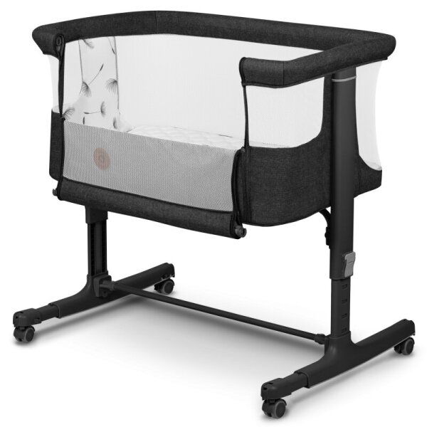 Lionelo - Dětská postýlka 3v1 AURORA Grey Graphite