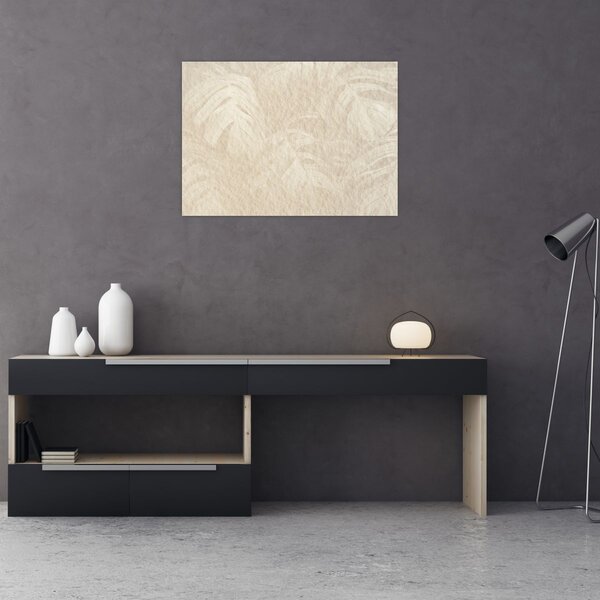 Obraz - Listy v textuře (70x50 cm)
