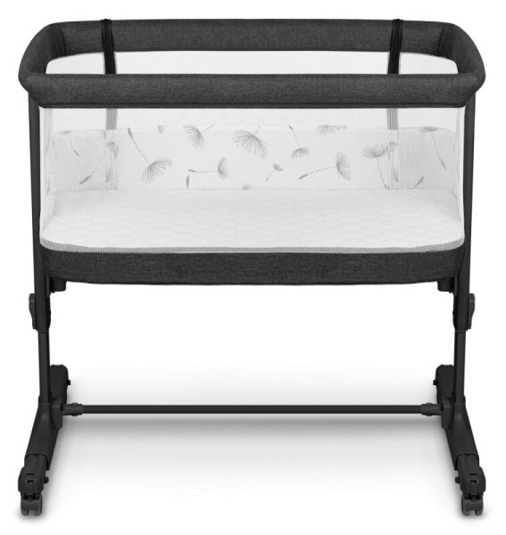 Lionelo - Dětská postýlka 3v1 AURORA Grey Graphite