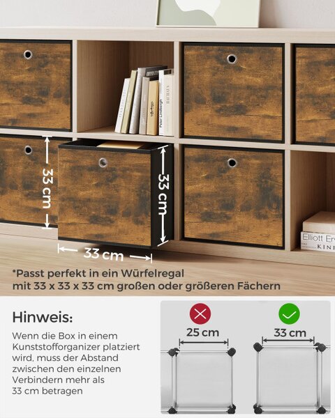 Set stohovatelných boxů RFB133B01 (6 ks)