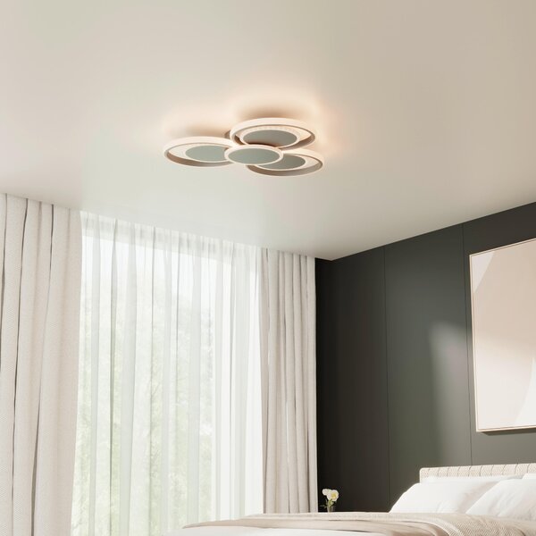 STROPNÍ LED SVÍTIDLO, 57/7 cm Novel - Stropní svítidla