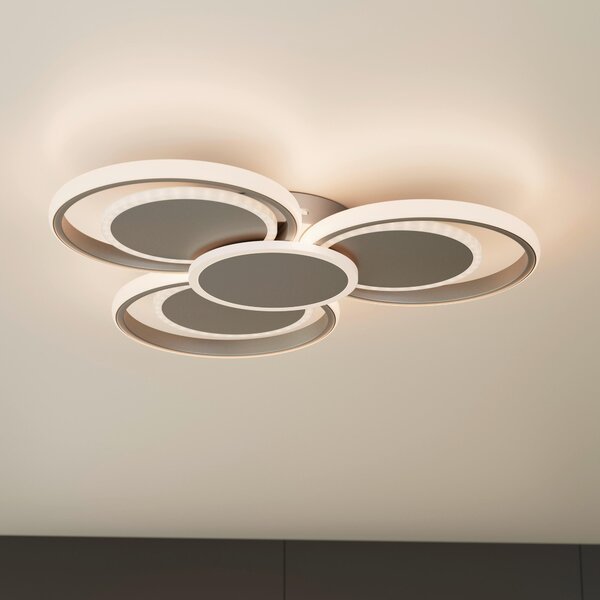 STROPNÍ LED SVÍTIDLO, 57/7 cm Novel - Stropní svítidla