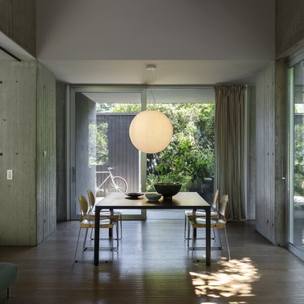 Ideal Lux - Lustr na lanku CARTA 1xE27/60W/230V pr. 60 cm bílá