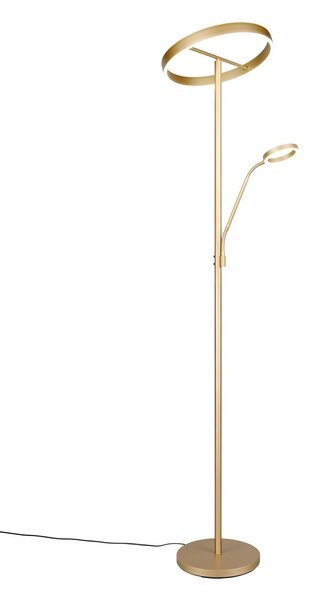 Trio T449510279 LED stojací lampa WILLIS | 39+6W integrovaný LED zdroj | 4600lm | 2300+3000+4000K