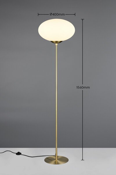 Trio T463100108 stojací lampa FOMENTO E27