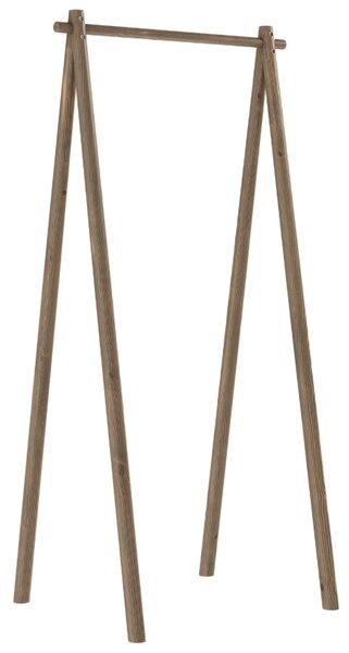 Hnědý dřevěný věšák Karup Design Hongi 75 cm