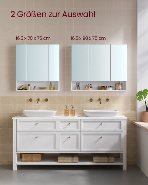 Zrcadlová skříňka BBK129W01