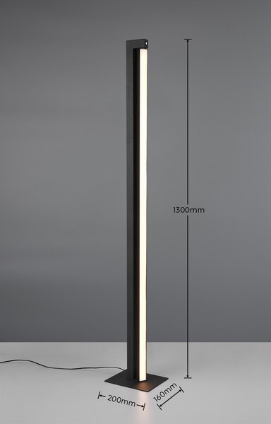 Trio T448810132 LED stojací lampa SEEKER | 21W integrovaný LED zdroj | 2350lm | 2300+3000+4000K