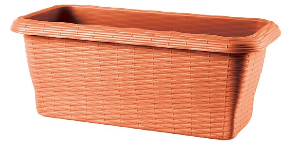 BAMA PAGLIA 40 cm, v barvě terracotty, plastový truhlík
