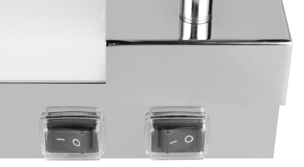 Trio T281470306 LED nástěnné svítidlo nad zrcadlo ENRICO | 7W integrovaný LED zdroj | 620lm | 2300+3000+4000K