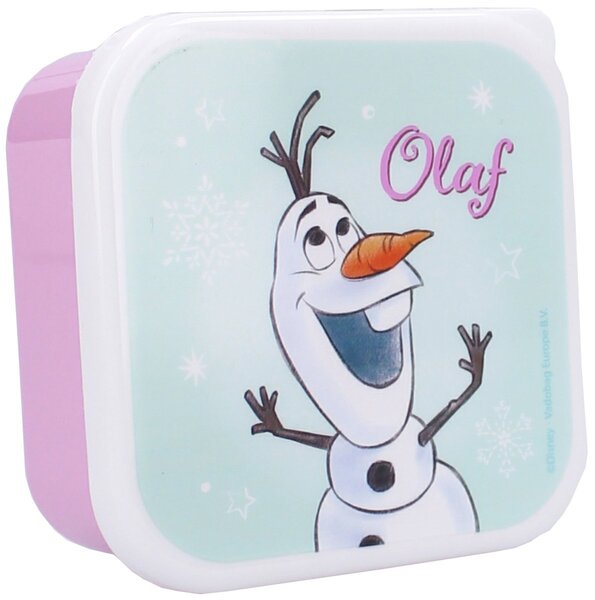 Svačinové boxy Ledové království - Frozen - motiv Elsa a Olaf - sada 3ks