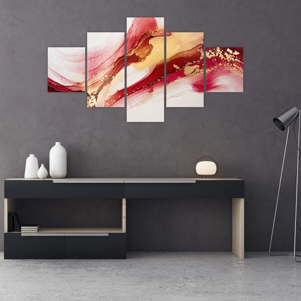 Obraz - Abstrakce (125x70 cm)