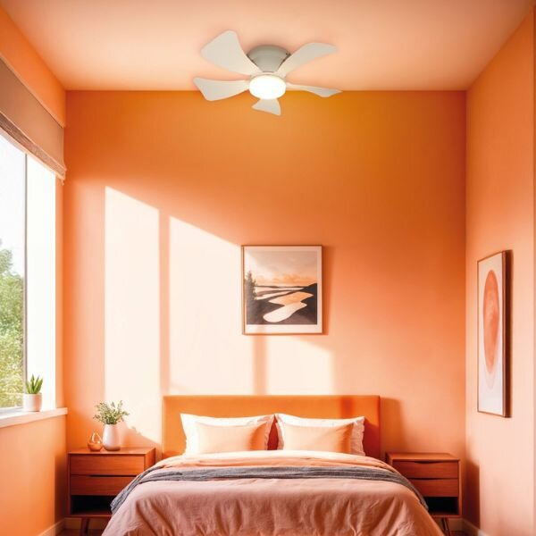 Stropní ventilátor se světlem Oristan 46cm 25W 1400lm CCT, dálkové ovládání, 3 roky záruka