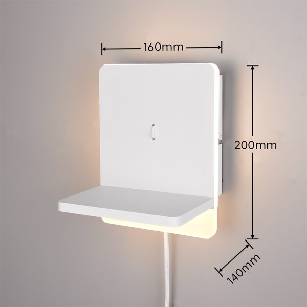 Trio T248670131 LED nástěnné svítidlo FAIRFIELD | 9W integrovaný LED zdroj | 950lm | 3000K
