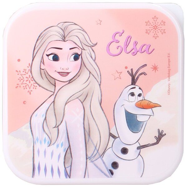 Svačinové boxy Ledové království - Frozen - motiv Elsa a Olaf - sada 3ks